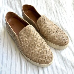 Frye Women’s Slip Ons Size 9 M‎ - Lena Woven Loafer Shoes